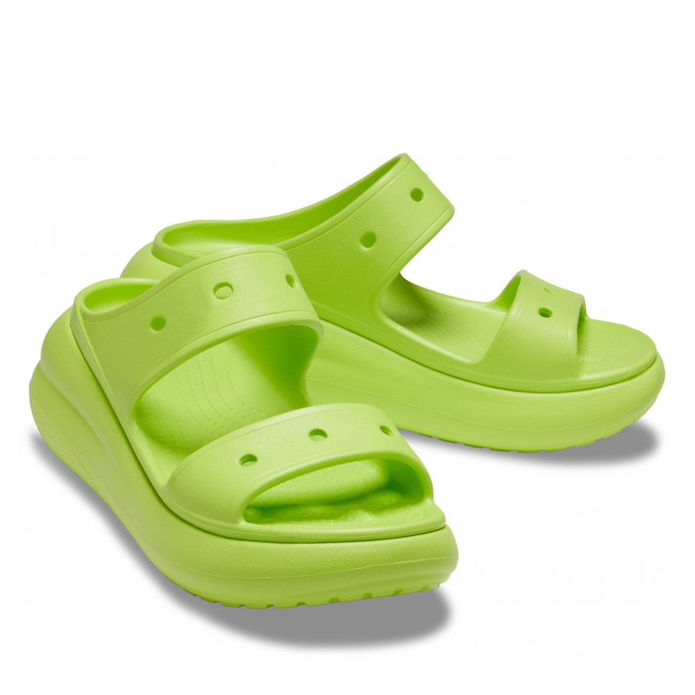 Klapky Crocs Crush Sandal 207670-3UH - zelené