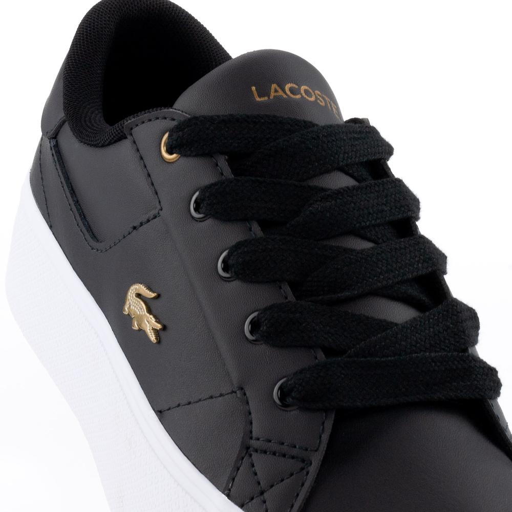 Topánky Lacoste Ziane Platform Leather 745CFA0013-312 - čierne