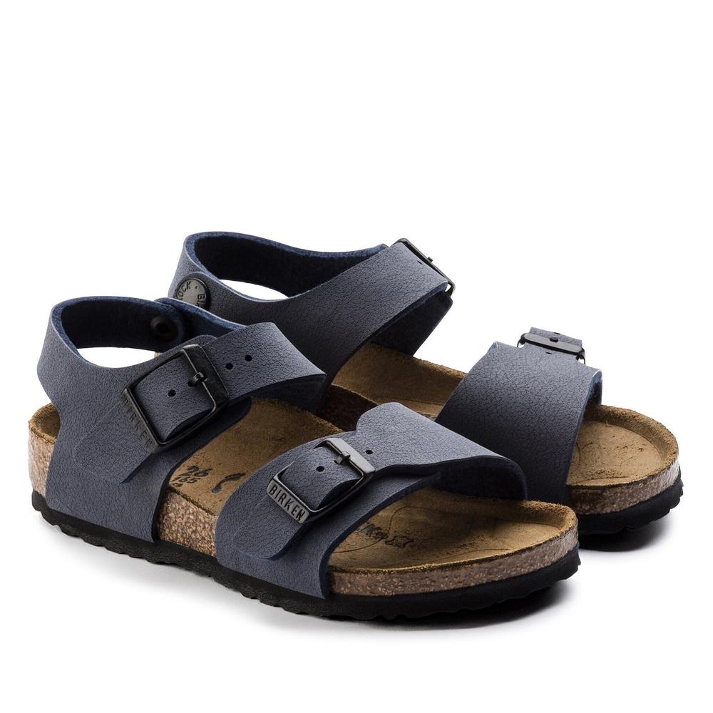 Detské sandále Birkenstock New York 87773 - tmavomodré