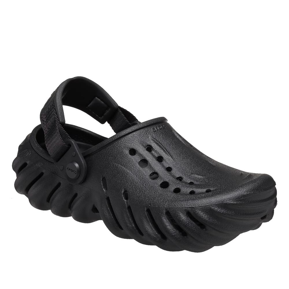 Klapky Crocs Echo Clog 208190-001 - čierne