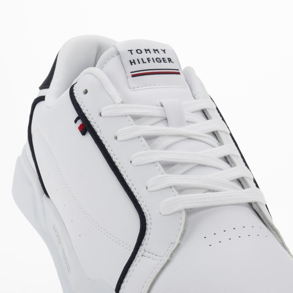 Topánky Tommy Hilfiger Lo Cup Leather FM0FM04429-YBS - biele