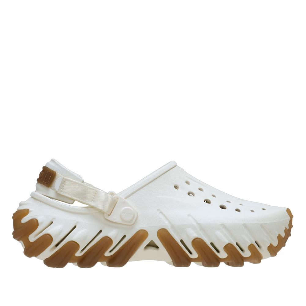 Unisex klapky Crocs Echo Gum RO Clog 211675-0WV - biele