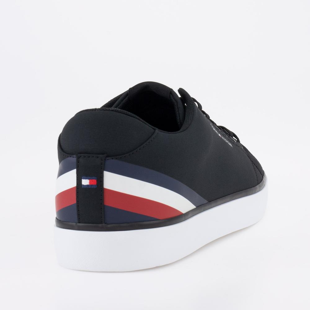 Topánky Tommy Hilfiger HI Vulc Core Low Stripes FM0FM04735-BDS - čierne