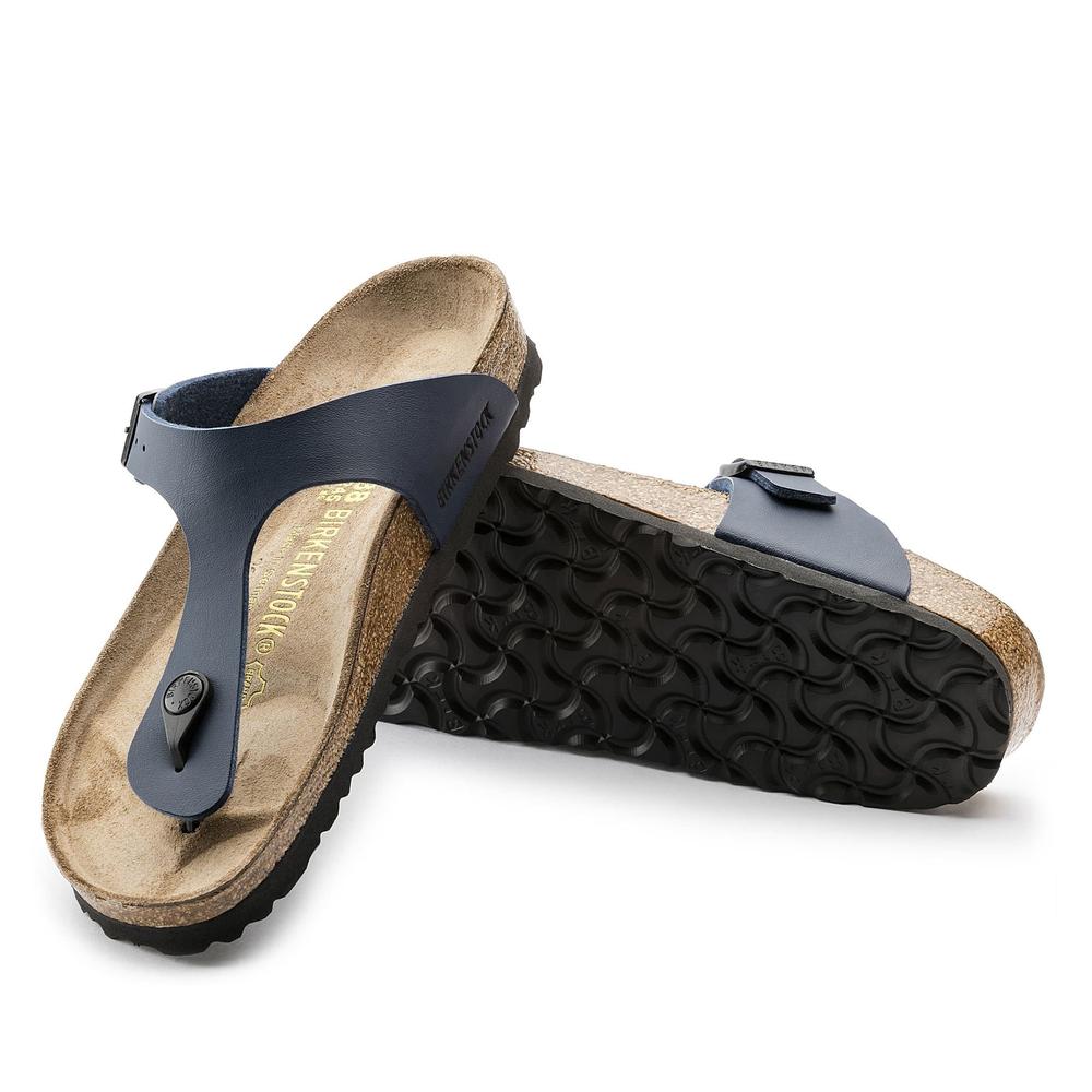 Žabky unisex Birkenstock Gizeh 143621 - tmavomodré