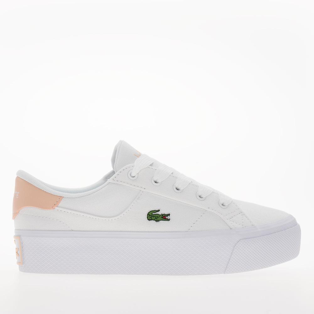 Topánky Lacoste Ziane Platform 125 1 CFA 749CFA0017-1Y9 - biele