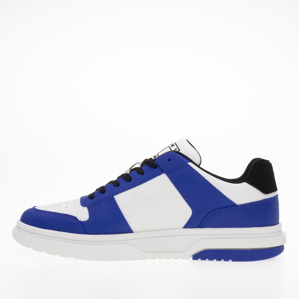 Topánky Tommy Jeans TJM Leather Cupsole 2.0 EM0EM01283-0K5 - biele