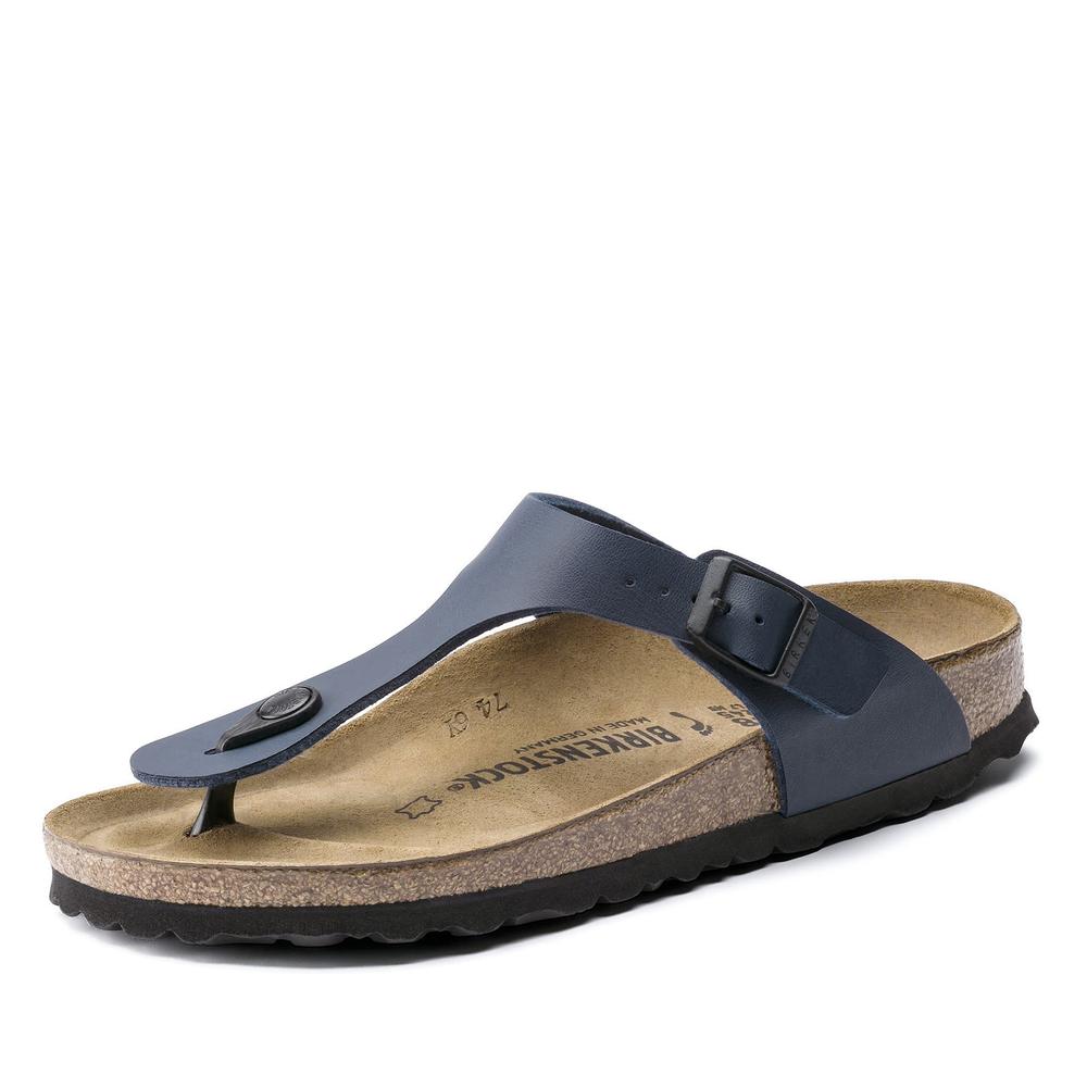 Žabky unisex Birkenstock Gizeh 143621 - tmavomodré