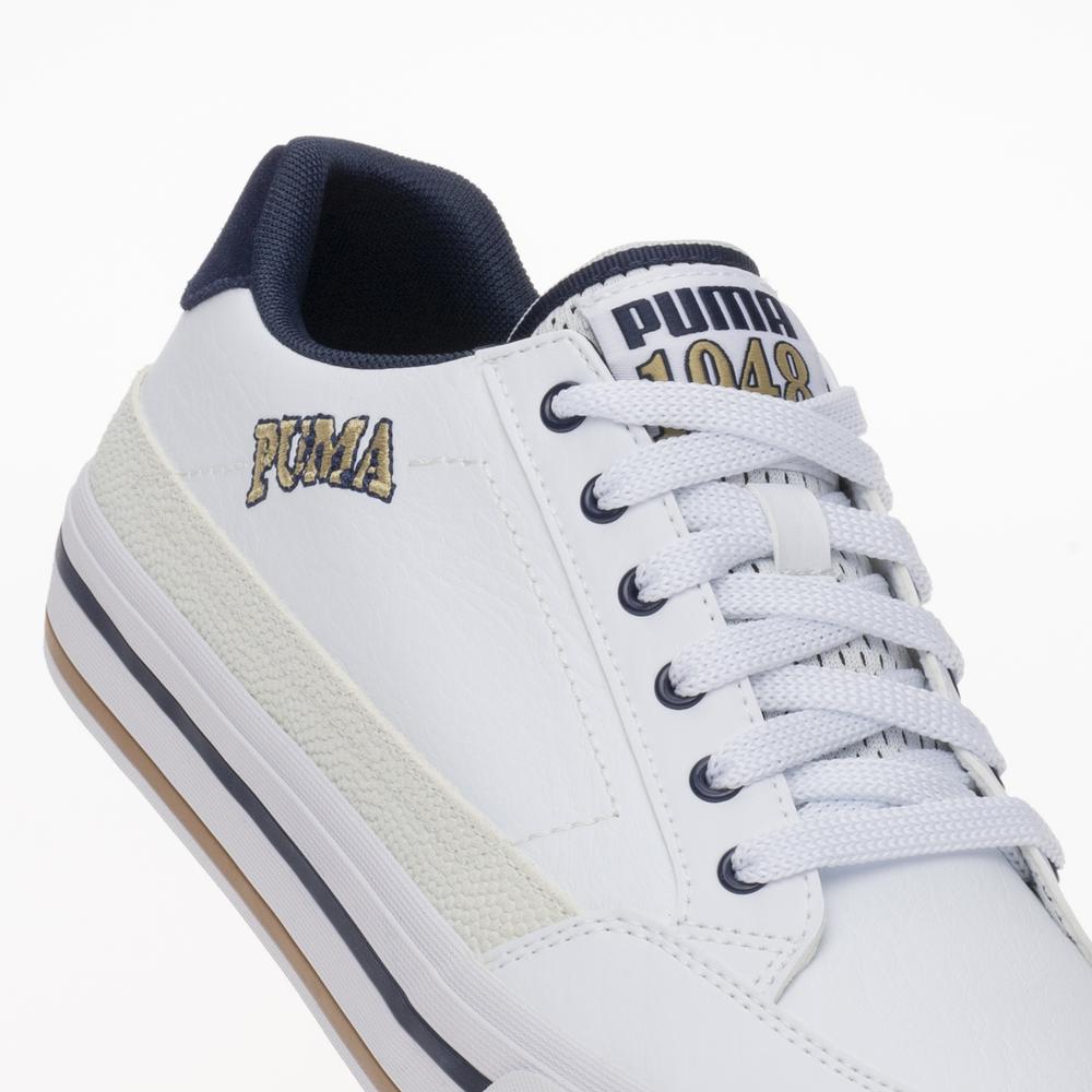 Topánky Puma Court Classic Vulc Retro Club 39508901 - biele