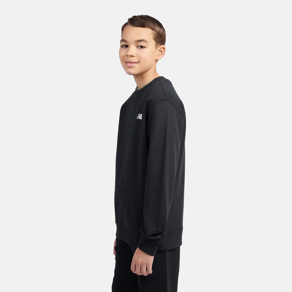 Dětské mikina New Balance LAKB0055BK - čierne