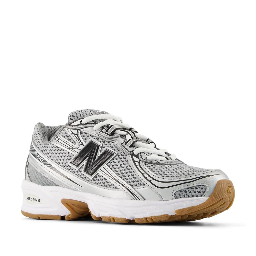 Detské topánky New Balance GR740GB - šedý