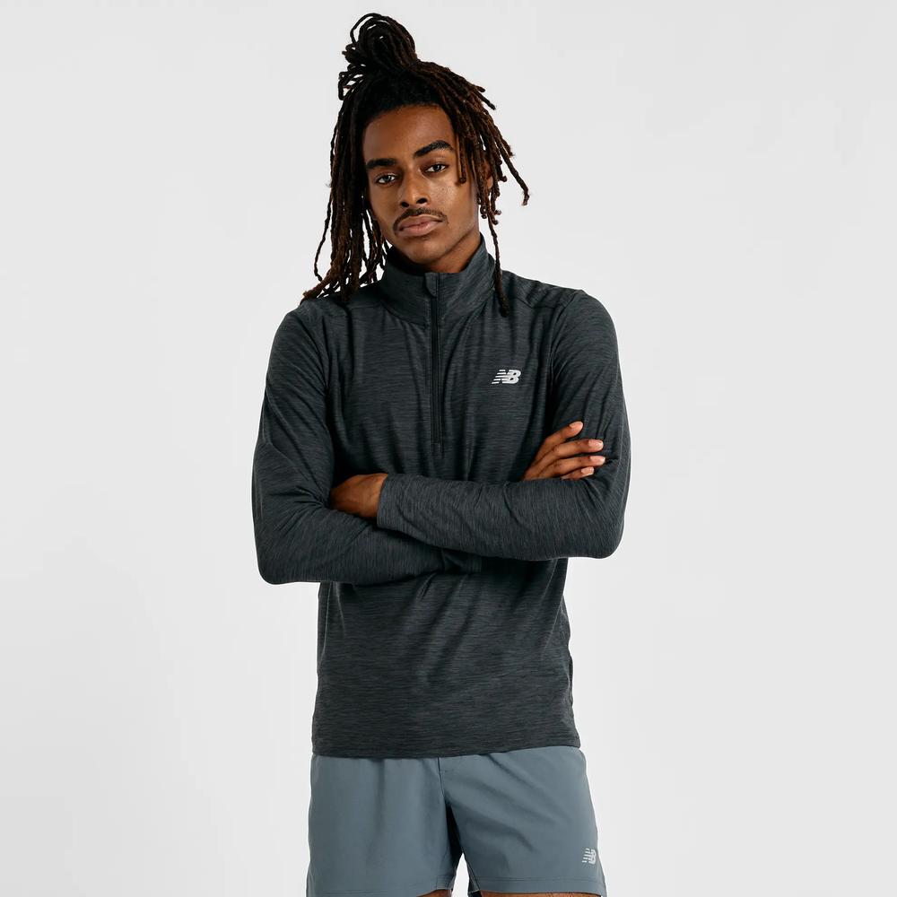 Pánska bunda New Balance MT41915BKH - šedý