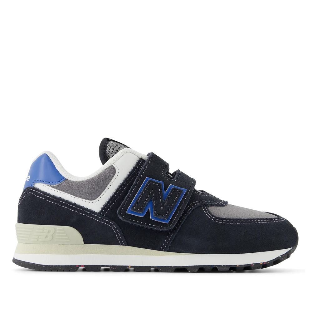 Detské topánky New Balance PV574QRB - čierne