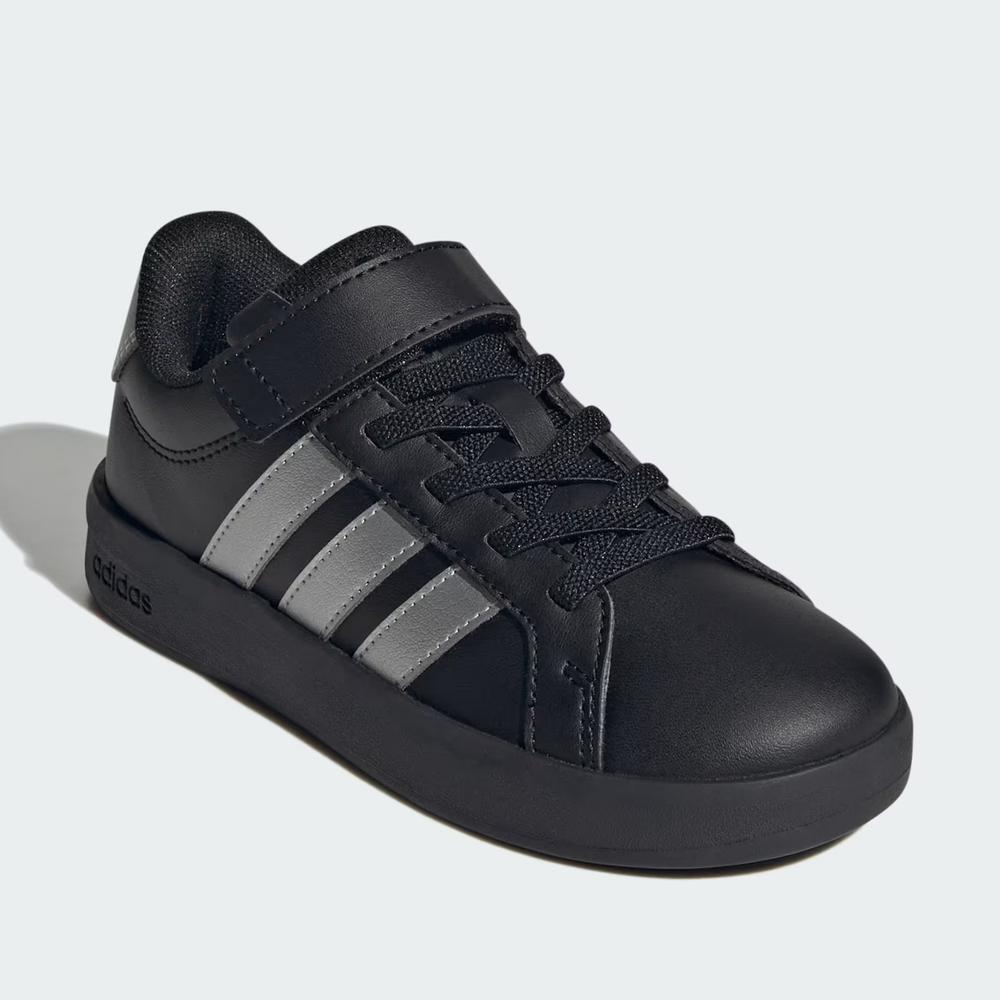 Detské topánky adidas Grand Court 3.0 KI7191 - čierne