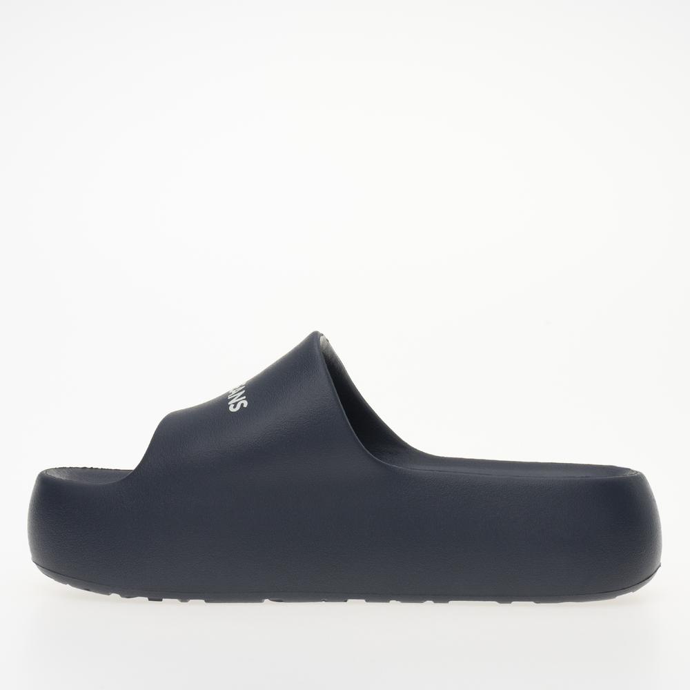 Klapky Tommy Jeans Chunky Flatform Pool Slides EN0EN02454-C1G - tmavomodré