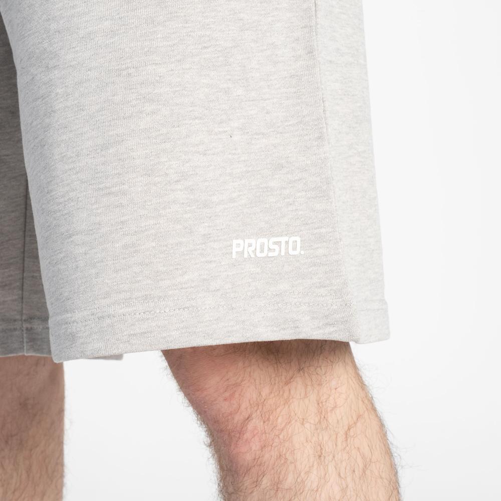 Šortky pánske Prosto Sweat Shorts Myst KL251MPAN6022 - šedý