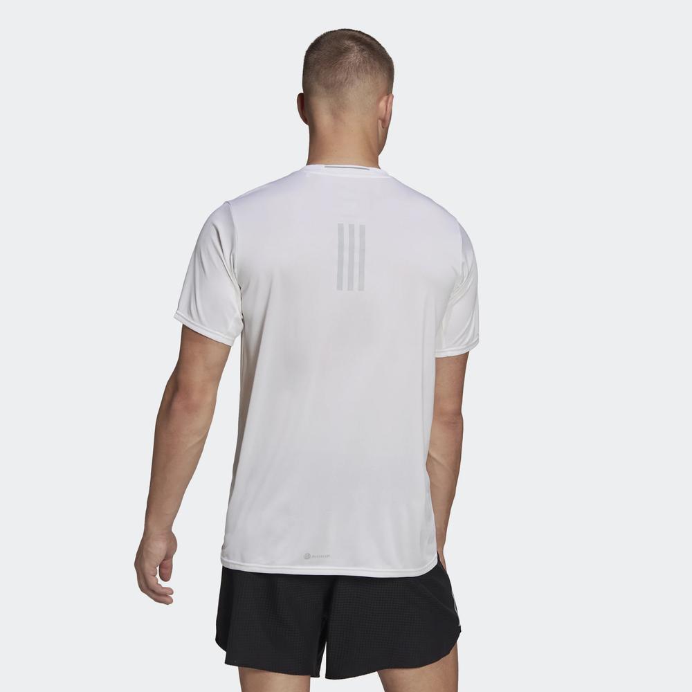 Tričko adidas Designed 4 Running Tee HC9826 - biele