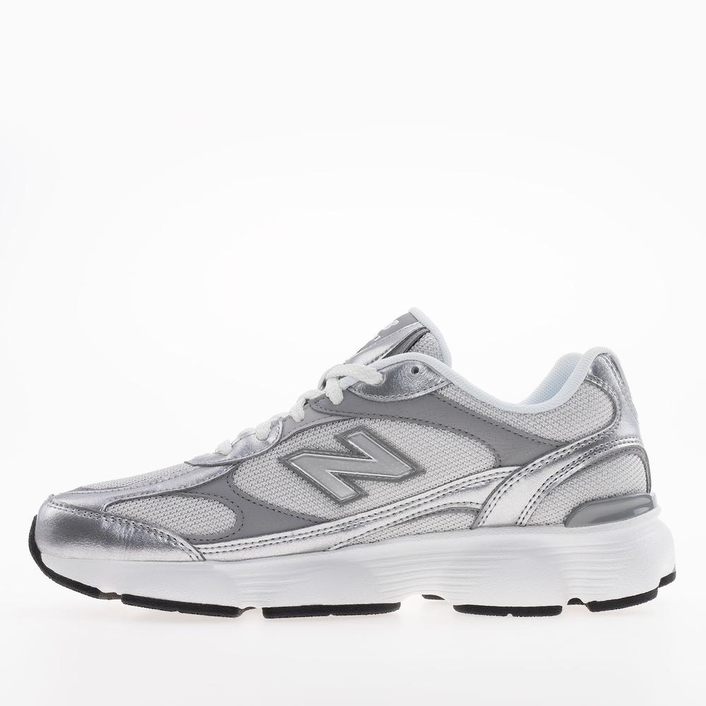 Dámske topánky New Balance W6037JY - strieborné