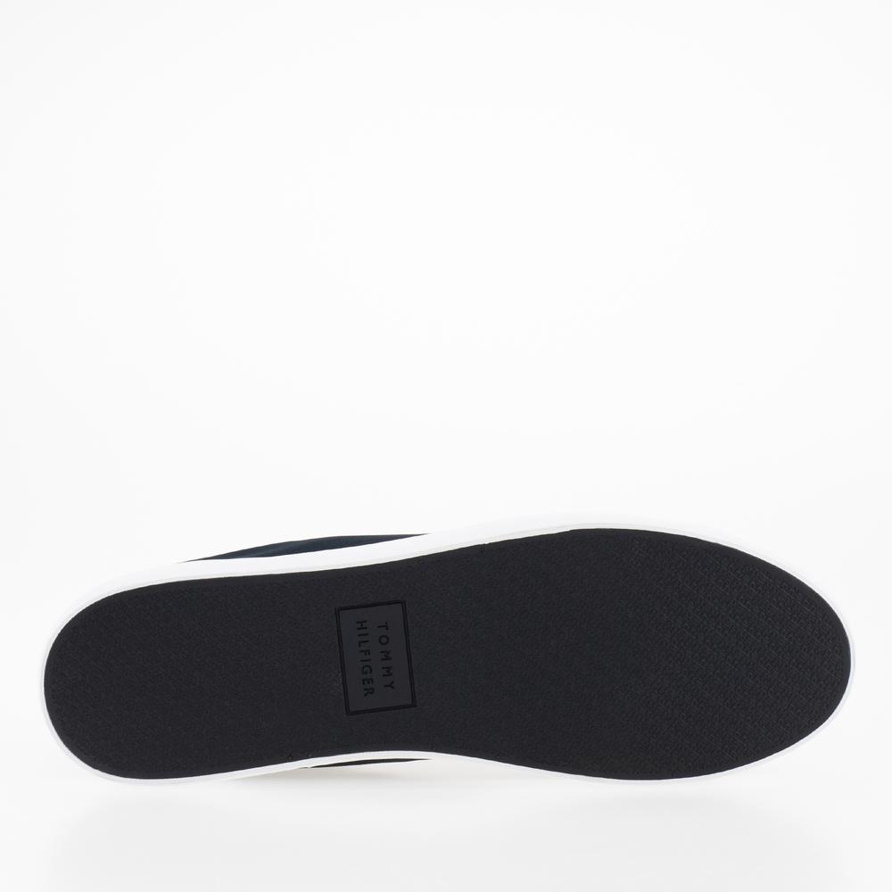 Topánky Tommy Hilfiger HI Vulc Core Low Stripes FM0FM04735-DW5 - tmavomodré
