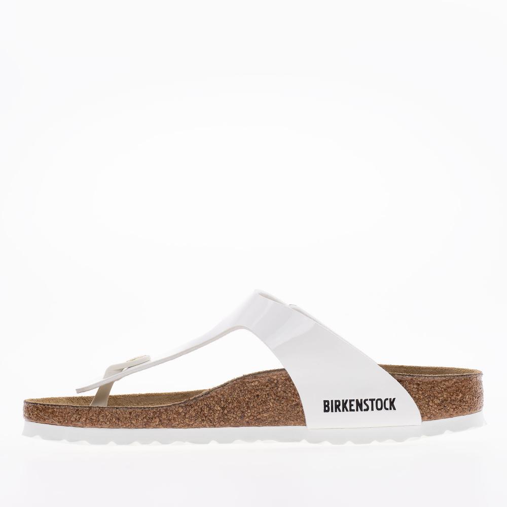 Dámske Žabky Birkenstock Gizeh BF 1005300 - biele