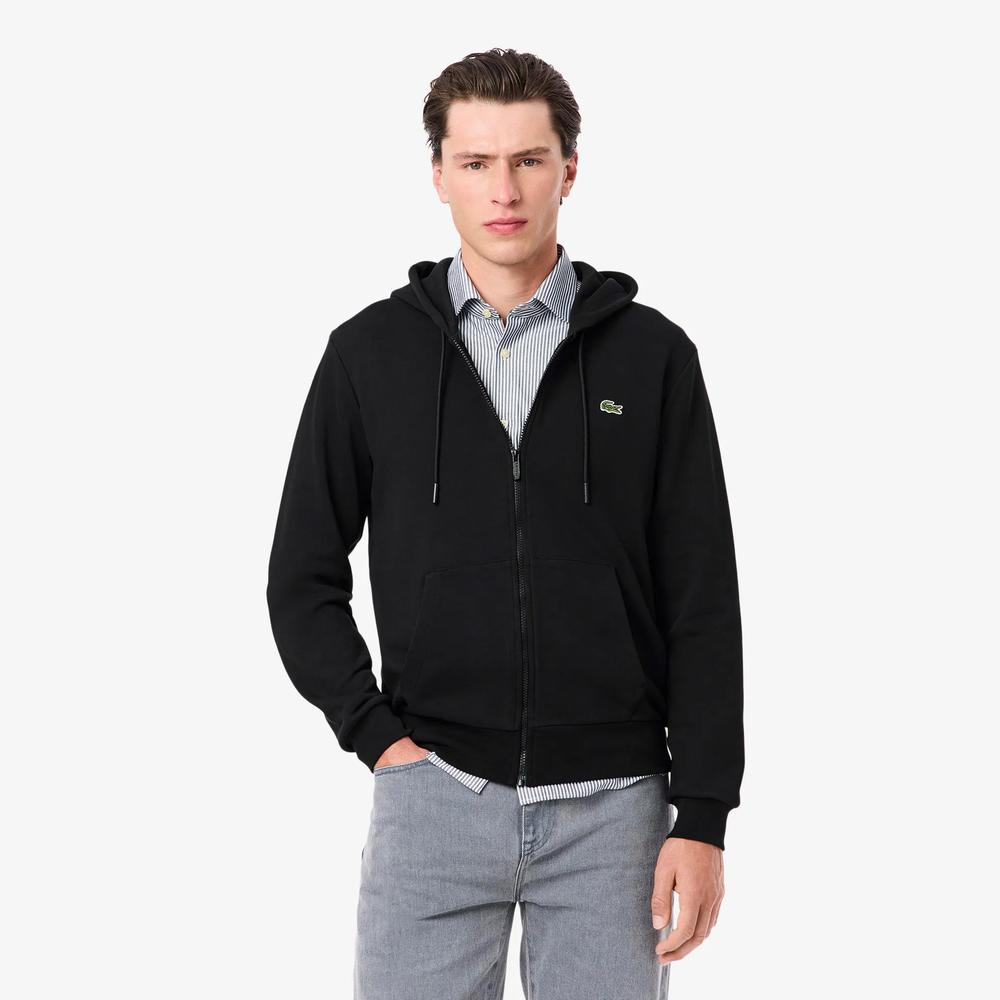 Blúza pánske Lacoste Classic Fit SH9809-031 - čierne