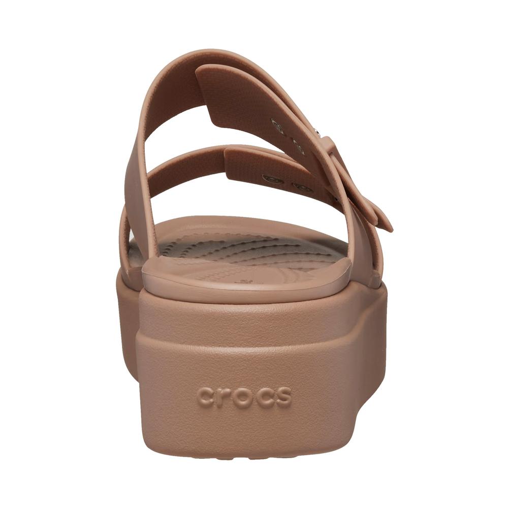 Klapky Crocs Brooklyn Buckle 207431-2Q9 - béžové