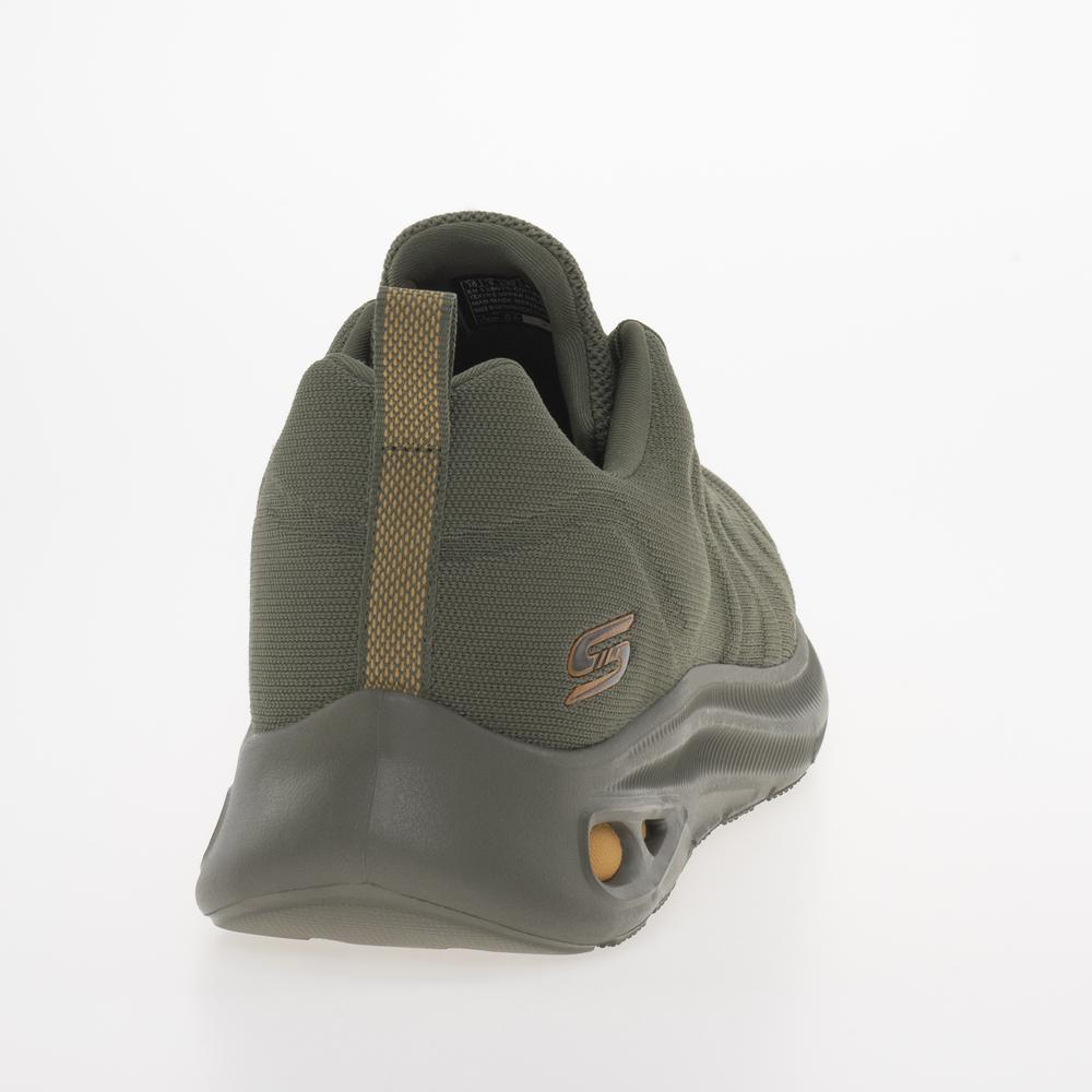 Topánky Skechers Bobs Unity Sleek Revive 118075OLV - zelené