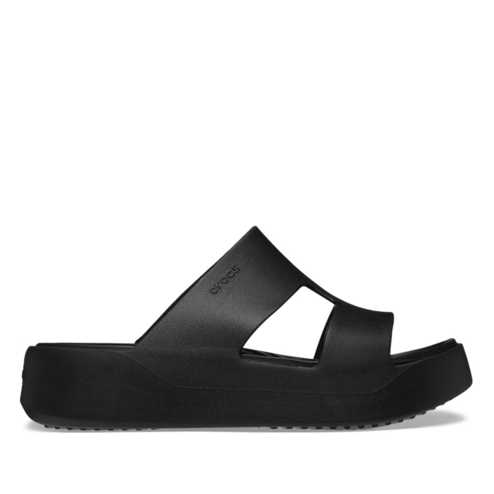 Klapky Crocs Getaway Platform H-Strap 209409-001 - čierne