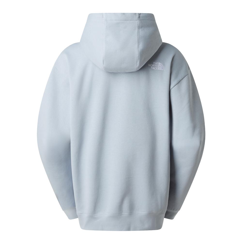Dámská blúza The North Face Essential Oversize Hoodie 0A89ENFM21 - šedý