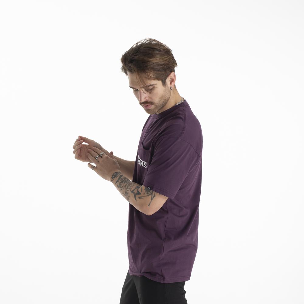 Tričko Vans Classic Back VN00004WD1I1 - fialové