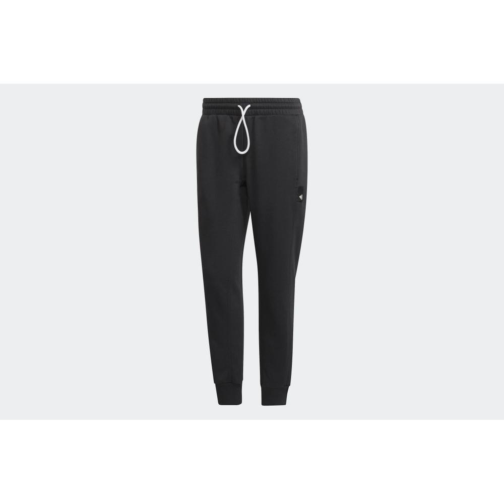 Dresové nohavice adidas Sportswear Studio Lounge Fleece HE0421 - čierne