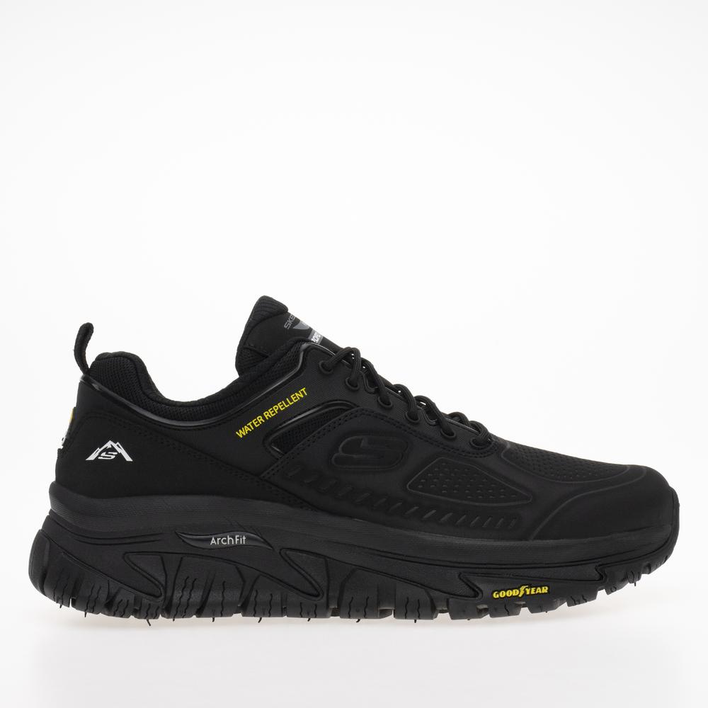 Topánky pánske Skechers Arch Fit Road Walker 237333BBK  - čierne