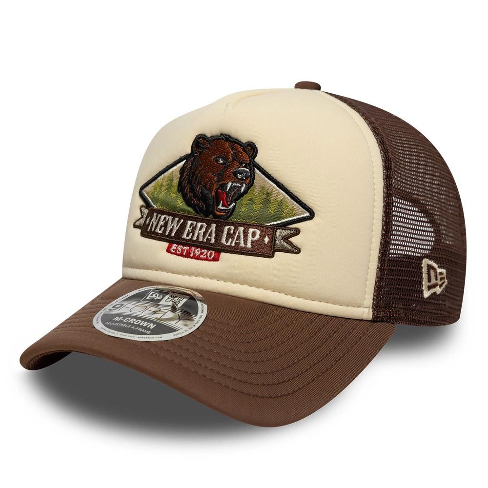 Čiapka pánske New Era Graphic 9FORTY M-Crown A-Frame Trucker 60771806 - hnedé