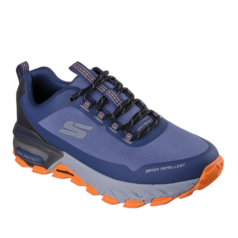 Topánky pánske Skechers Max Protect 237669NVOR - tmavomodré