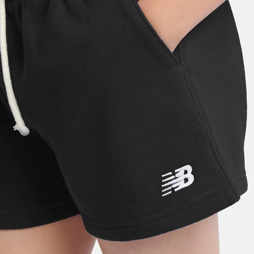 Detské Šortky New Balance LAKG0006BK - čierne