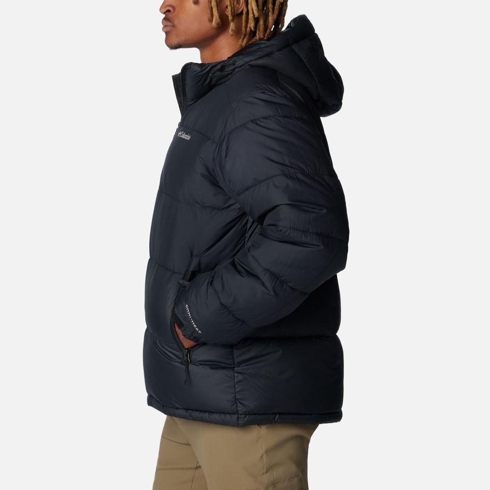 Bunda Columbia Pike Lake II Hooded 2050931464 - čierne