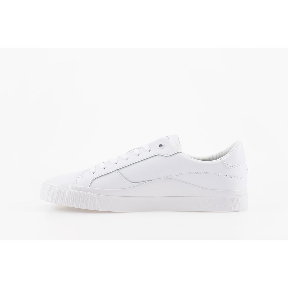 Topánky Tommy Hilfiger Signature Detailing Leather Trainers FM0FM04140-YBR - biele
