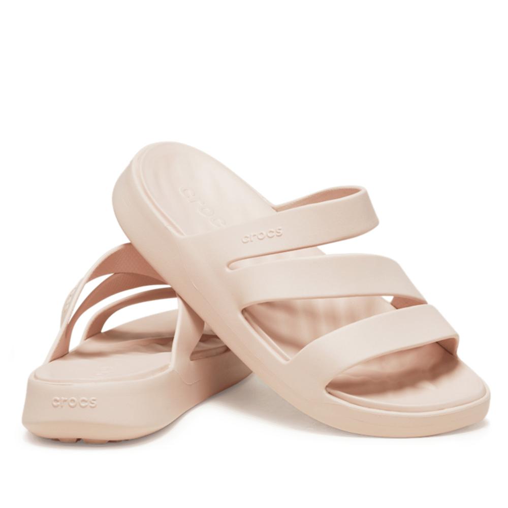Klapky Crocs Getaway Strappy 209587-6UR - ružové