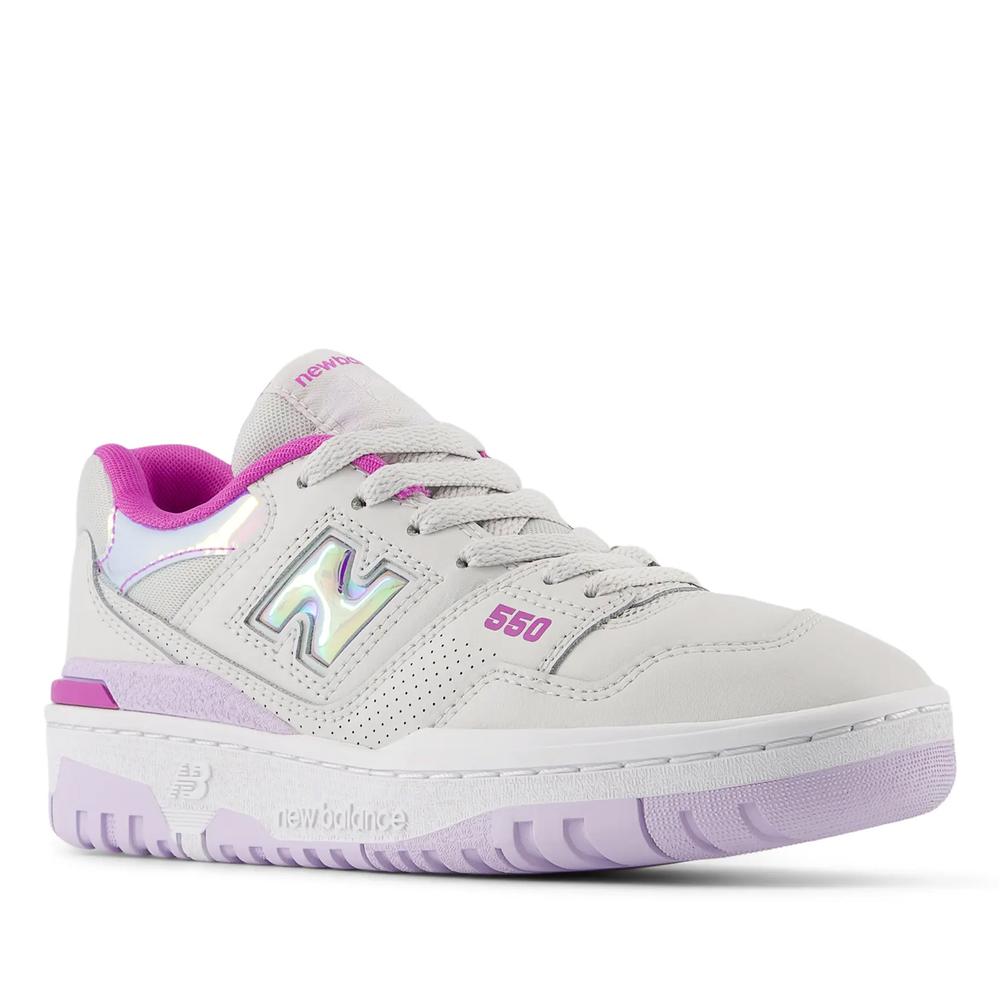 Detské topánky New Balance GSB550HG - šedý