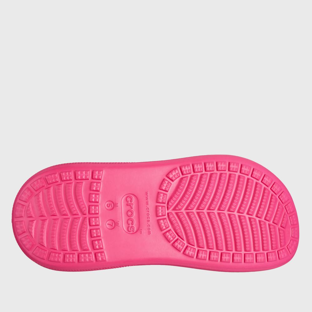 Klapky Crocs Classic Crush Clog 207521-6ZQ - ružové