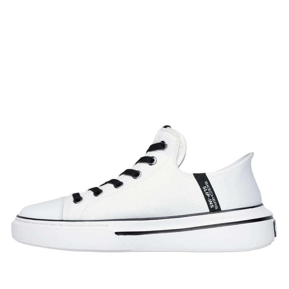 Topánky Skechers Premium Leather Skechers Slip-ins Snoop One OG 251026WBK - biele