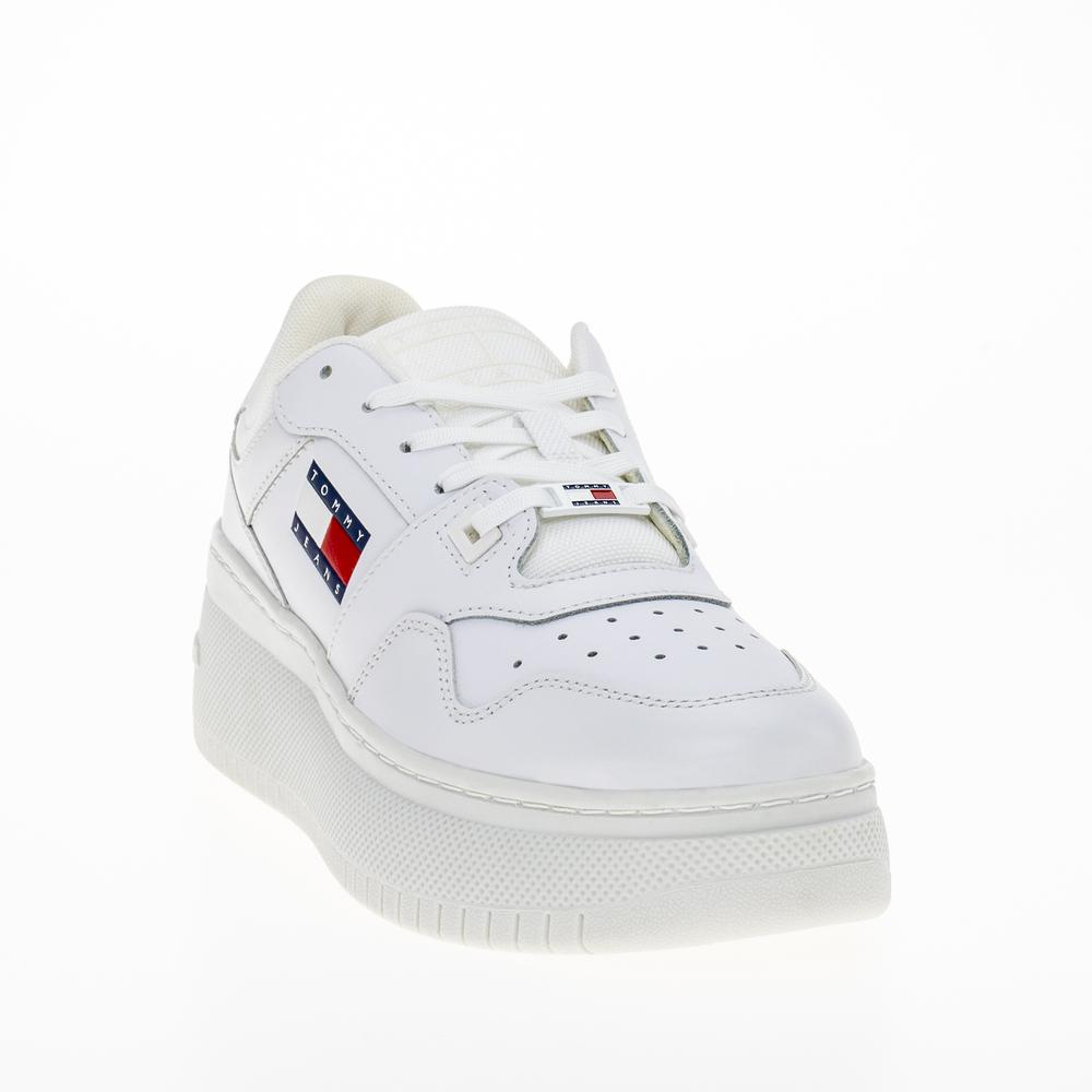 Topánky Tommy Hilfiger TJW Retro Basket Flatform Ess EN0EN02506-YBS - biele