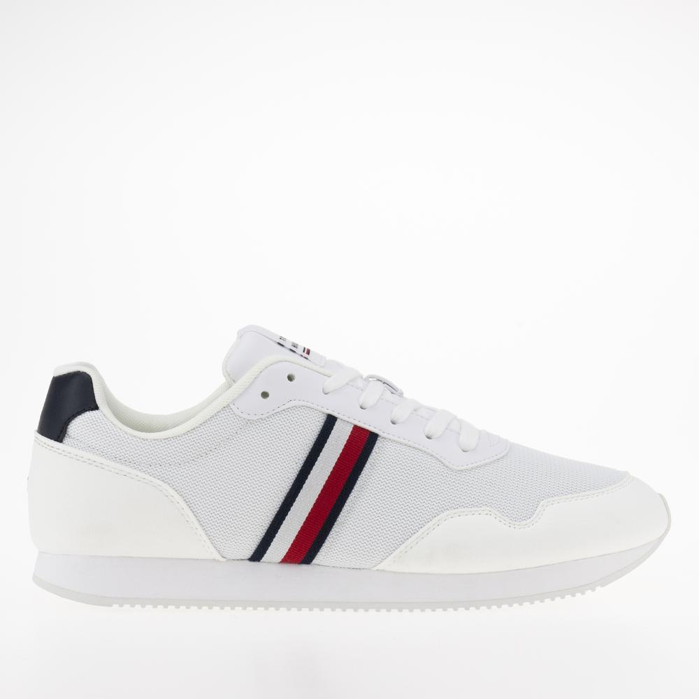 Topánky Tommy Hilfiger Core Lo Runner FM0FM04504-YBS - biele
