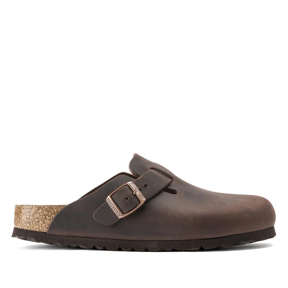 Klapky pánske Birkenstock Boston 860131 - hnedé