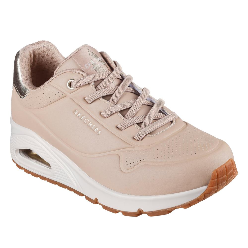 Topánky Skechers Uno Shimmer Away 155196NUDE - béžové