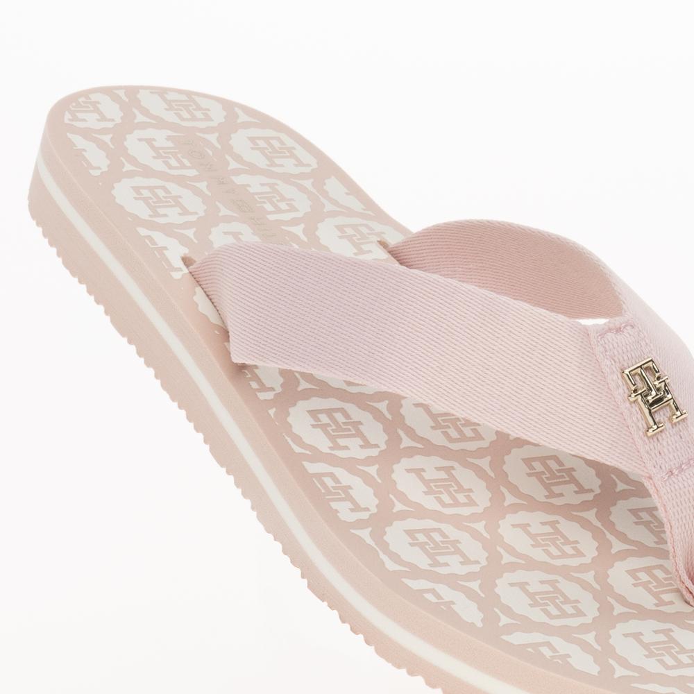 Žabky Tommy Hilfiger Emblem Beach FW0FW07900-TJQ - ružové
