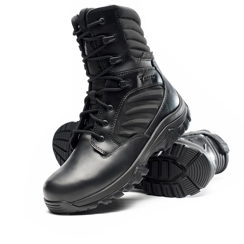 Topánky Bates GX X2 Tall Side Zip 03888 - čierne