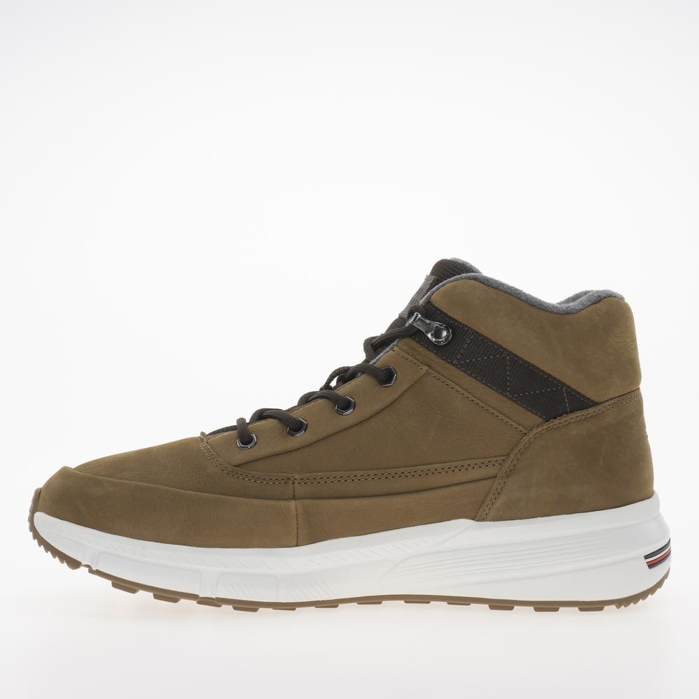 Topánky Tommy Hilfiger Warm Nubuck Hybrid FM0FM05189-GWJ - hnedé