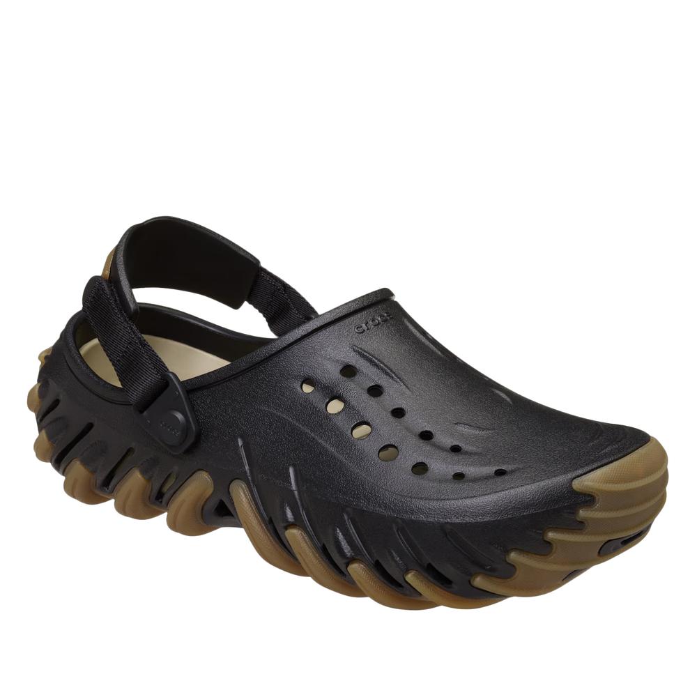 Unisex klapky Crocs Echo Gum RO Clog 211675-001 - čierne