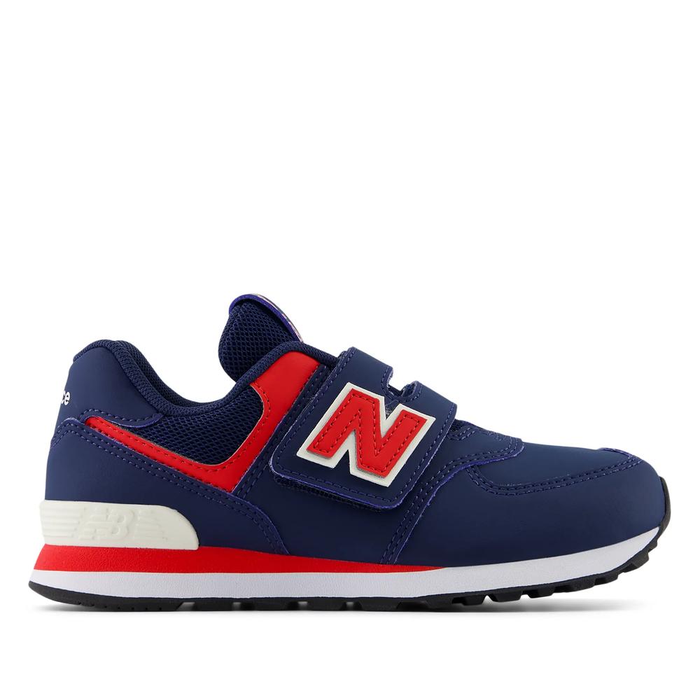 Detské topánky New Balance PV574KIK - tmavomodré