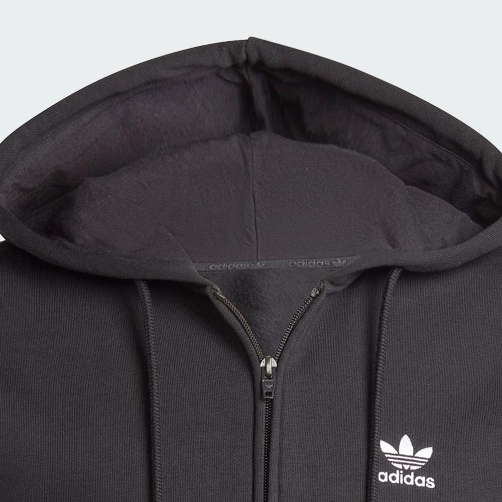 Mužský blúza adidas Originals Trefoil Essentials Full-Zip IW5791 - čierne